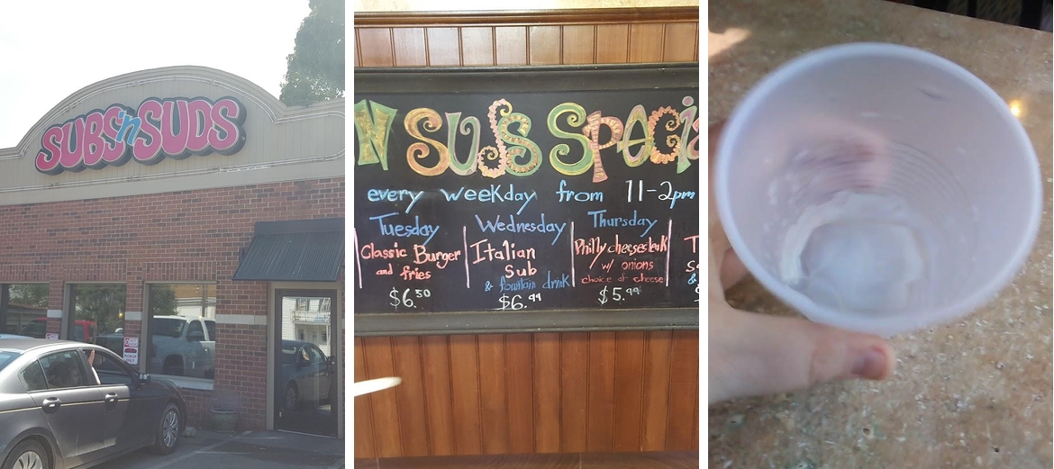Subs N Suds Menu